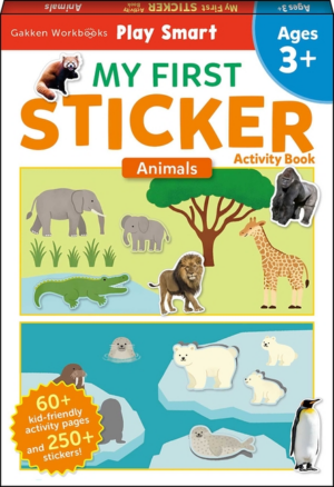 Play Smart My First Sticker Activity Book: Animals