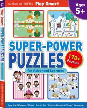 Play Smart Super-Power Puzzles for Advanced Learners: Ages 5+
