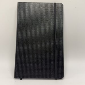 5.8"x8.25" Essential Embossed Journal (Black)