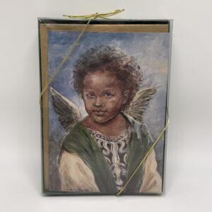 Christmas Cards Af/Am Boy Angel #75440