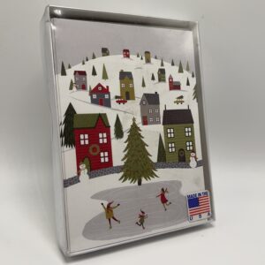 Whimsical Village: 12 Cards / 12 Envelopes