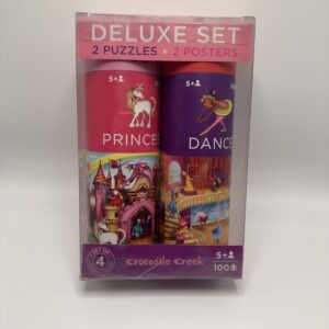 Princess/Dance: Jigsaw Puzzle and Poster (2 Puzzles and 2 Posters/