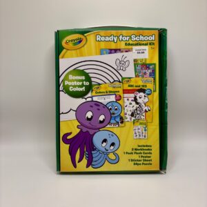 Crayola Preschool Ready for School Learning Kit
