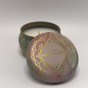 Gratitude Scented Tin Candle (3oz.)