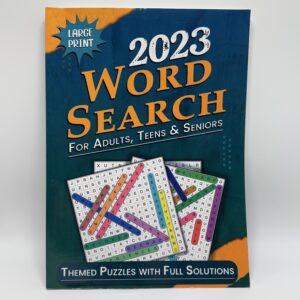 2023 Word Search for Adults (Large Print )