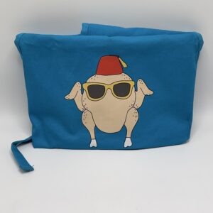 FRIENDS Turkey with hat/sunglasses Apron (Blue)