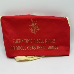 Every Time A Bell Rings An Angel Gets Their Wings Apron (Red)